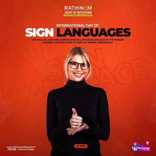 INTERNATIONAL DAY OF SIGN LANGAUAGES