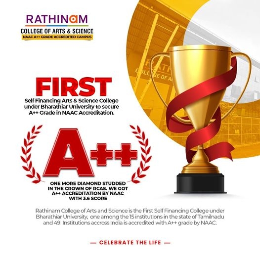 RATHINAM COLLEGE RANKED A++