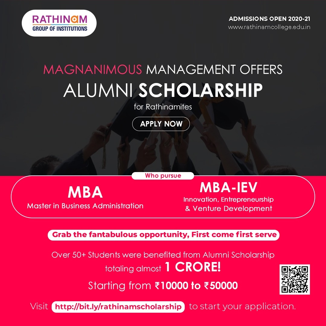 ALUMNI SCHOLARSHIP FOR MBA COURSE