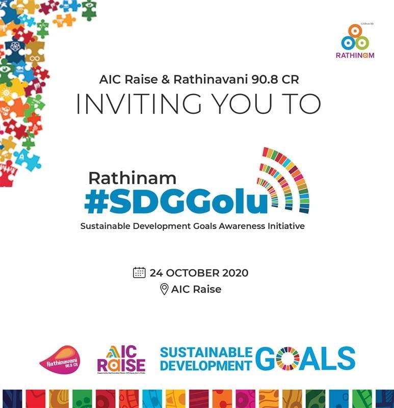 AIC RAISE AND RATHINAVANI 90.8 CR INVITING YOU TO RATHINAM#SDG GOLU