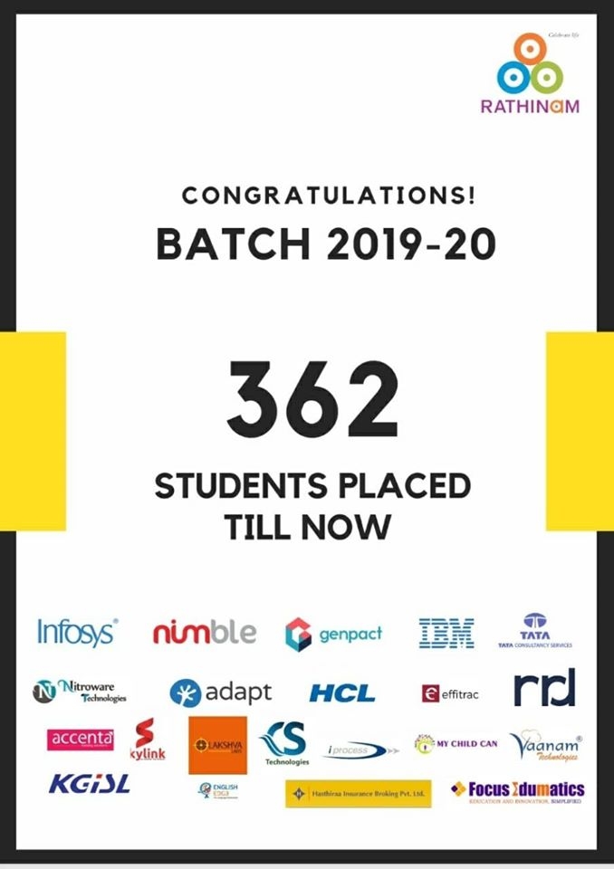 2019-20 Batch Students Placement