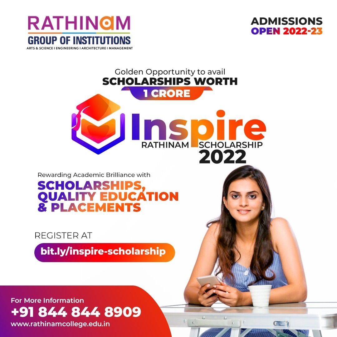 RATHINAM INSPIRE SCHOLARSHIP-2022