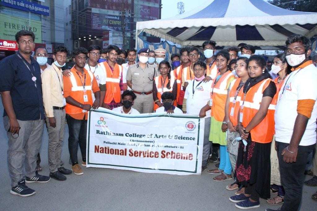 Rathinam College NSS Team and UYIr Club volunteers