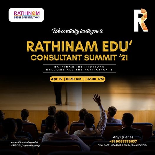 RATHINAM EDU' CONSULTANT SUMMIT 2021